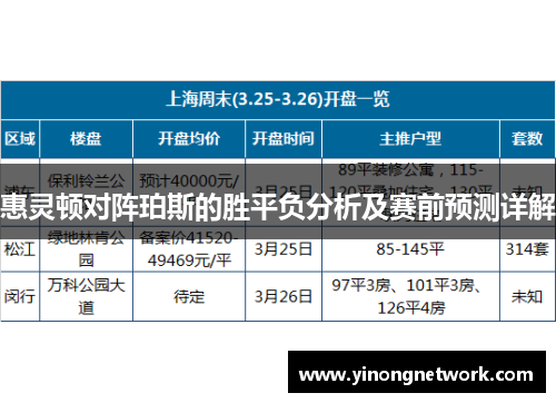 惠灵顿对阵珀斯的胜平负分析及赛前预测详解